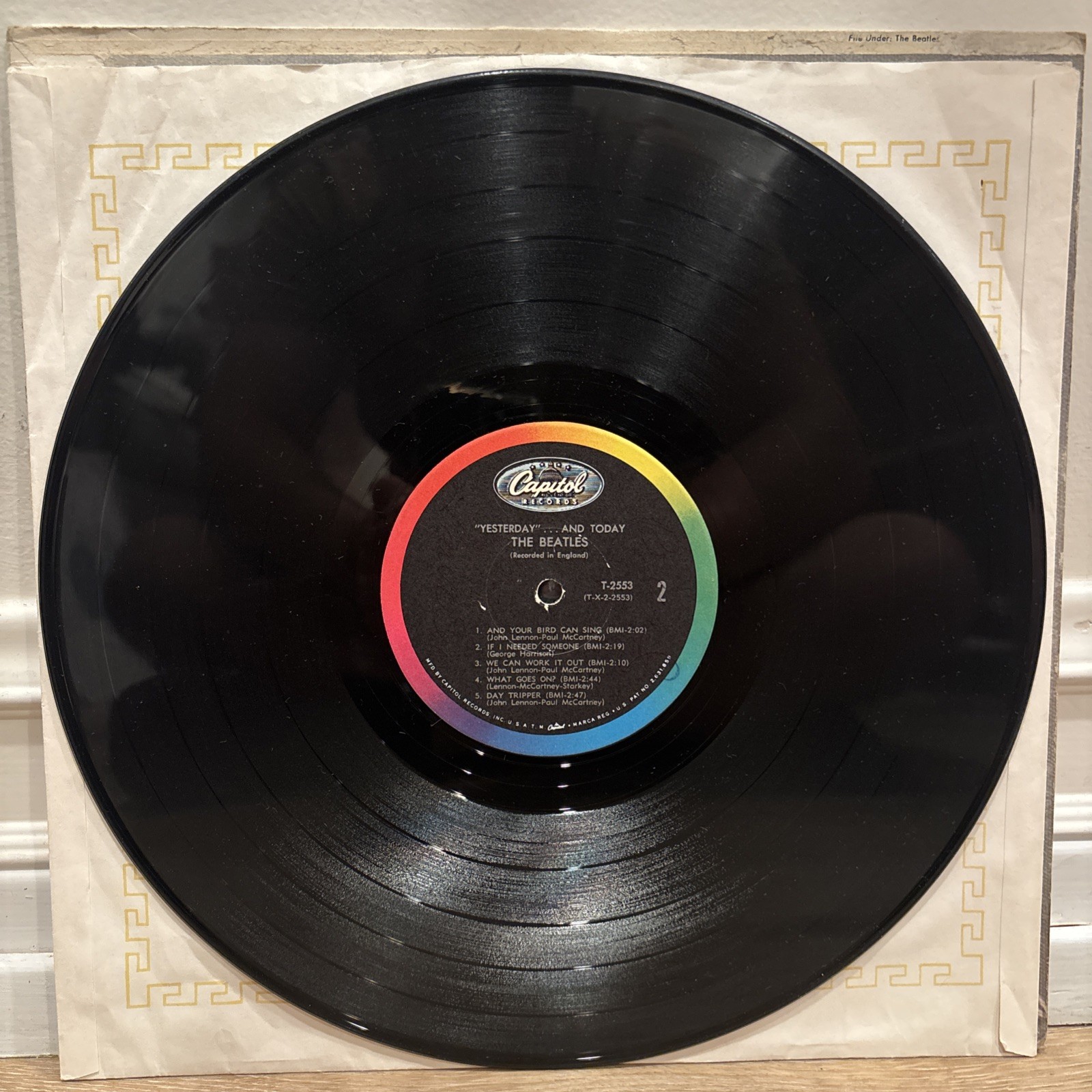 The Beatles – Yesterday And Today 3rd State Peeled Butcher Cover