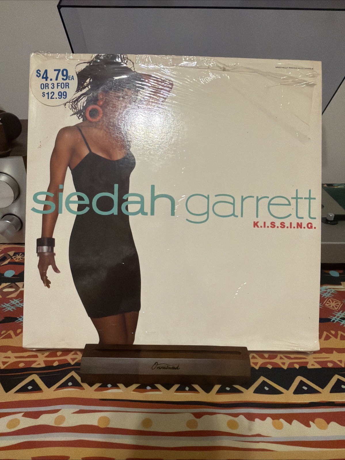 Siedah Garrett – K.I.S.S.I.N.G. Qwest 12” Single 1988 Sealed