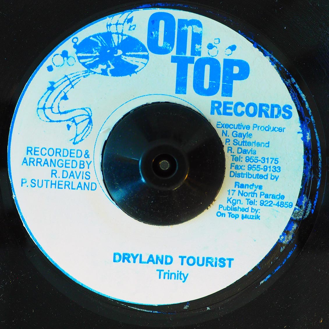 Trinity – Dryland Tourist / Ronnie Davis – Holding On [New Vinyl 7″]