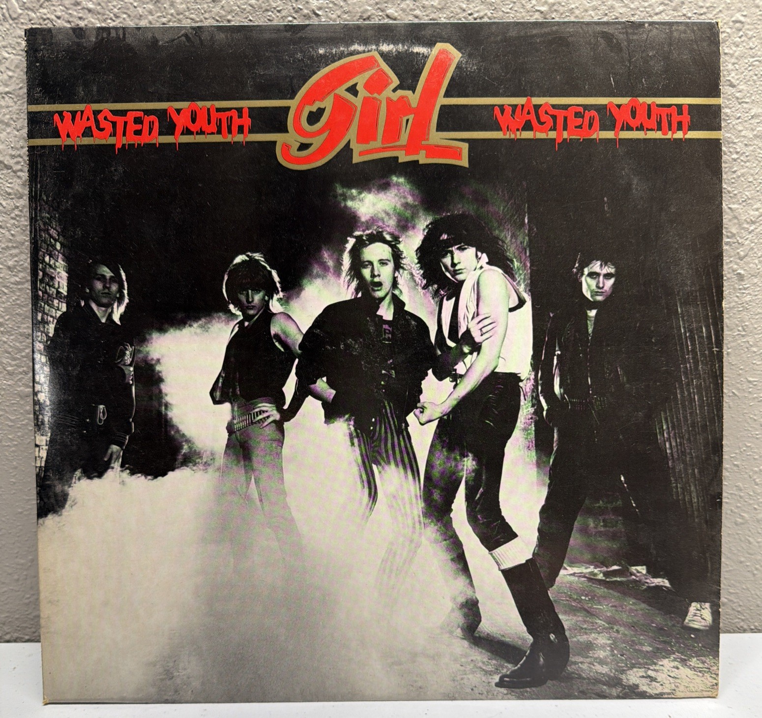 ARZ 37723 – GIRL – Wasted Youth Vinyl LP (1982) – Jet Records – Hard Rock / Glam