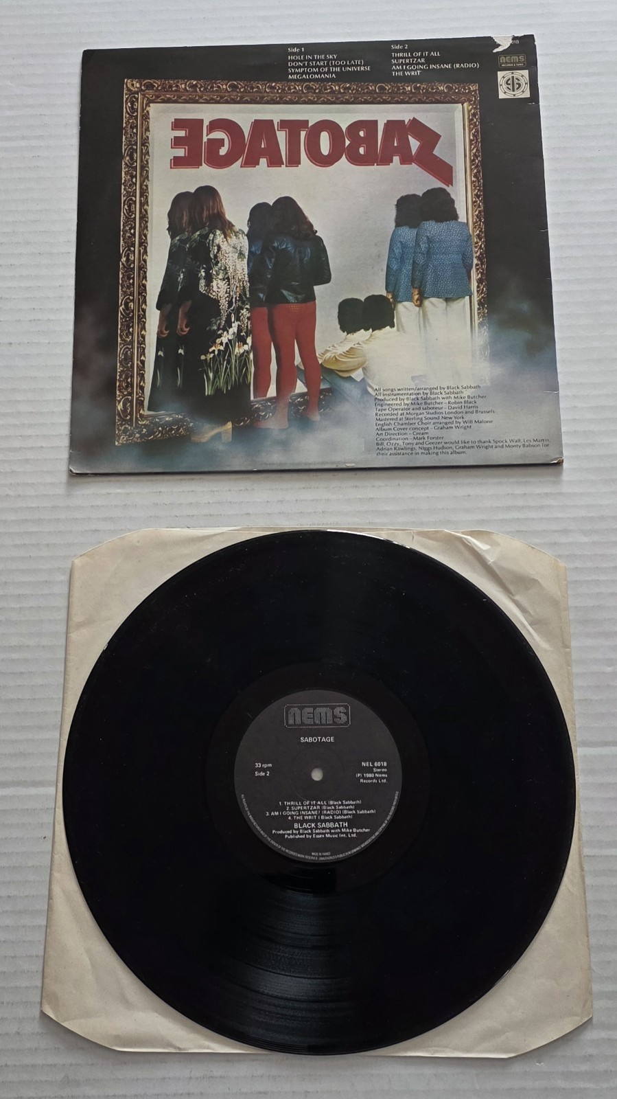 Black Sabbath – Sabotage (Import), Read Description Below