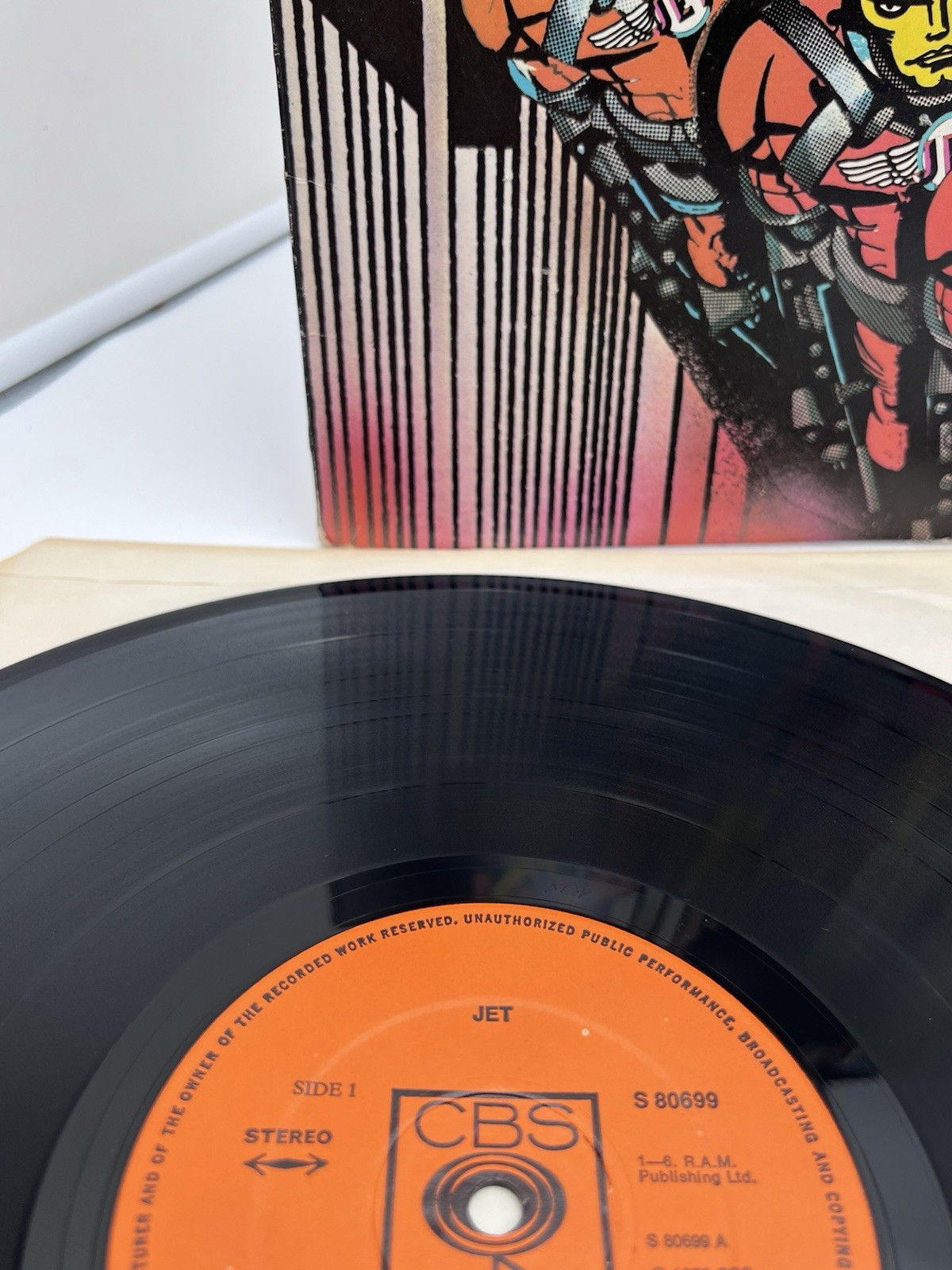 JET JET 1975 Import UK Jem FIRST PRESS VINYL LP CBS80699 33 RPM