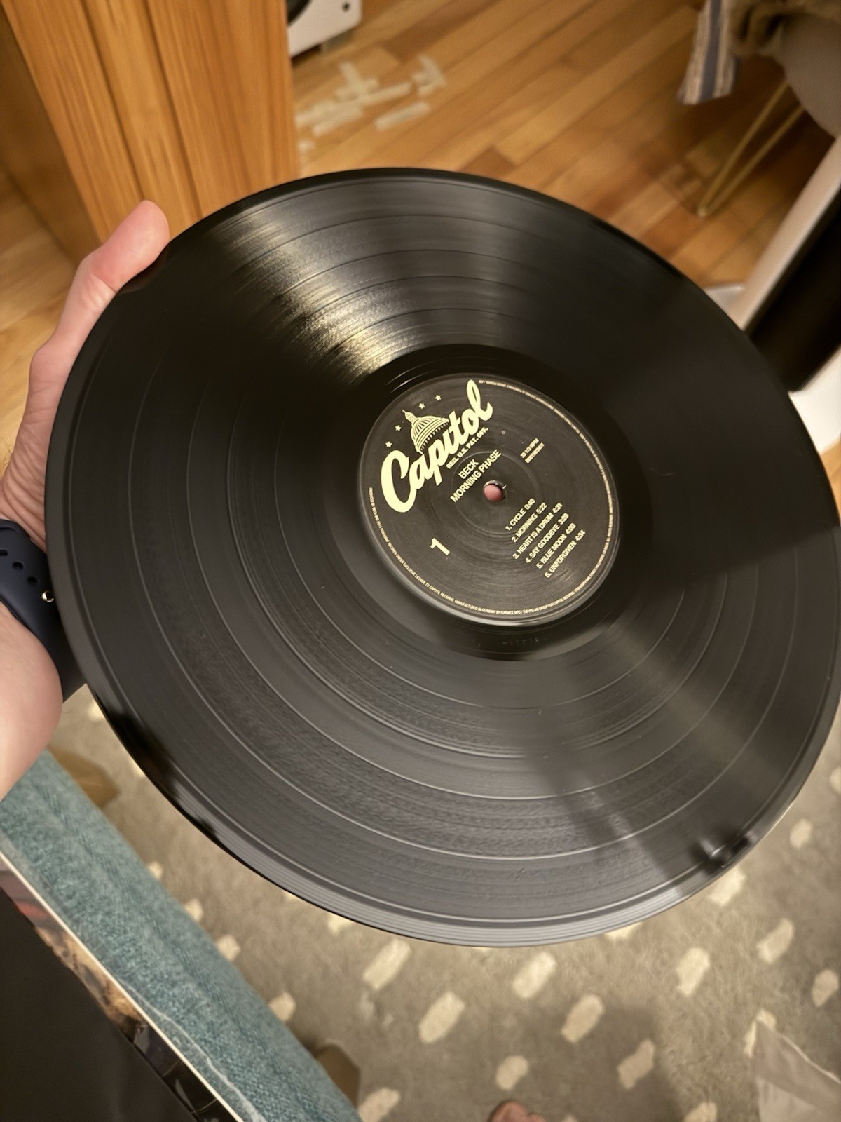 Beck Morning Phase Capitol 12″ Black Vinyl LP Record Album