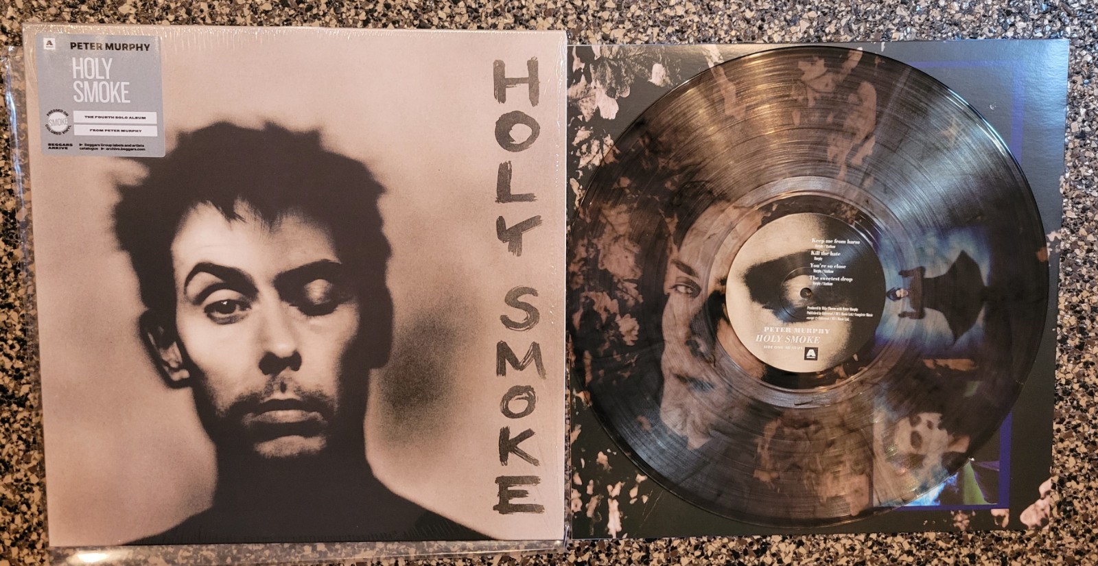 Peter Murphy – Holy Smoke 2021 Beggars Arkive BBL123LPX Smoke Colour Vinyl NM!