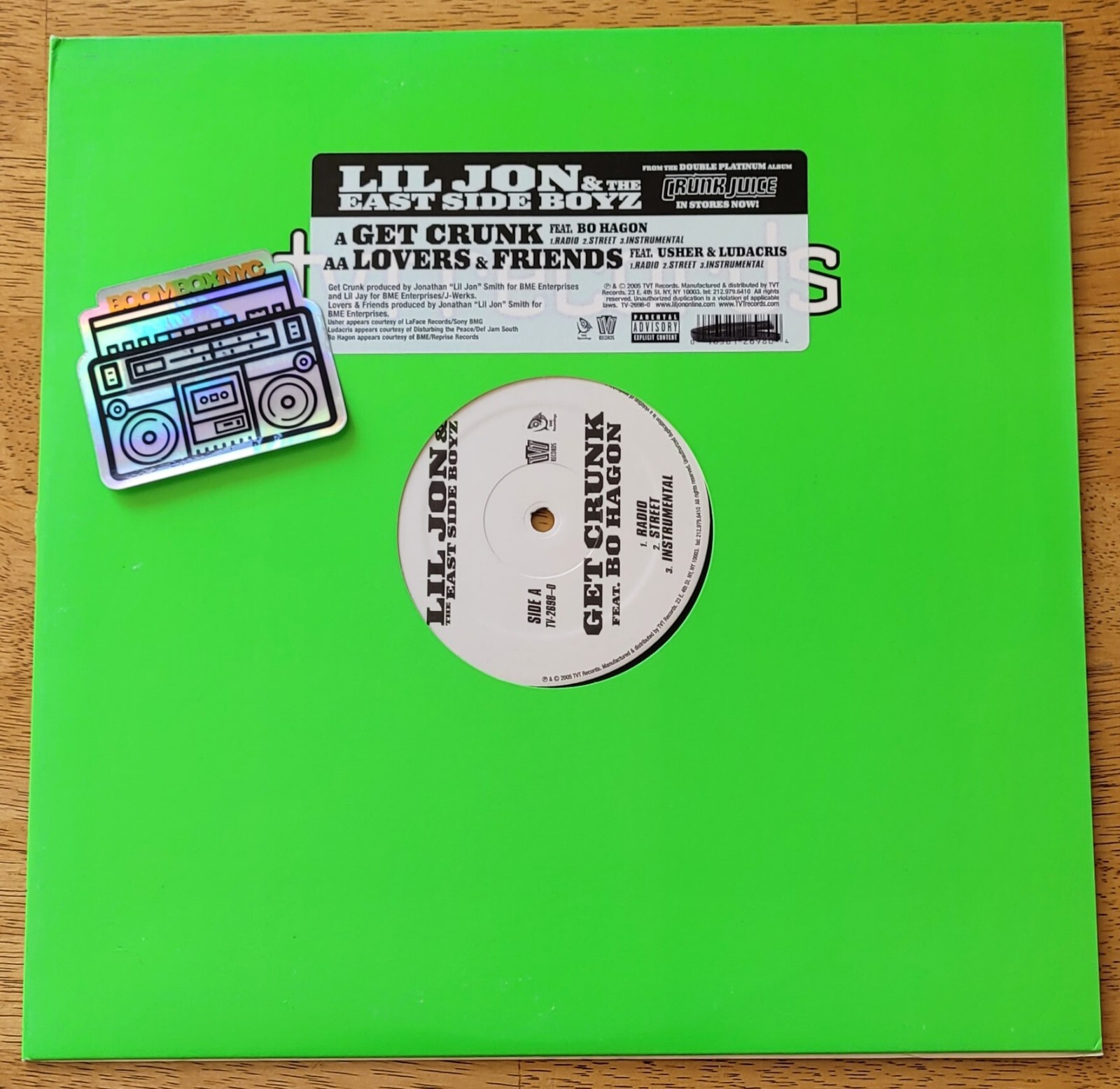 LIL JON & THE EASTSIDE BOYZ – GET CRUNK / LOVERS & FRIENDS LUDACRIS USHER *2005