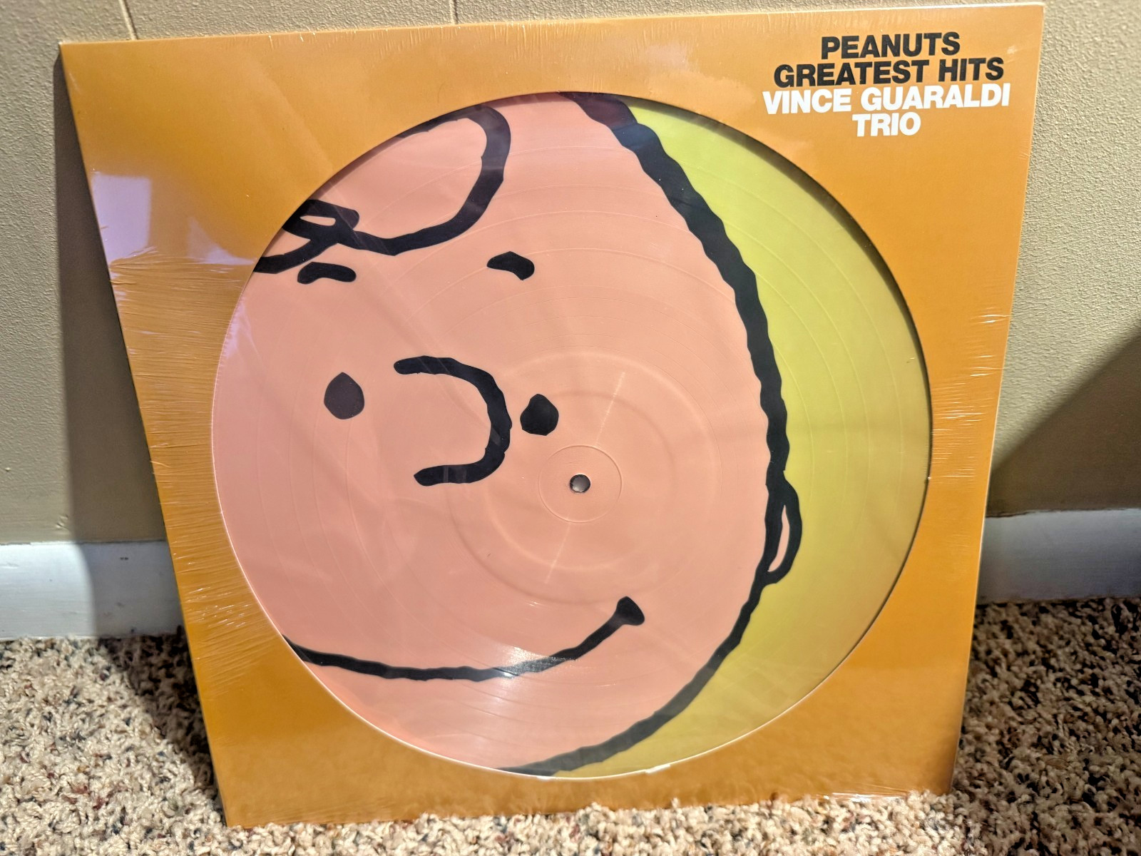 Peanuts Greatest Hits by Guaraldi, Vince (LP, 2016) Picture Disc. Sealed. New.