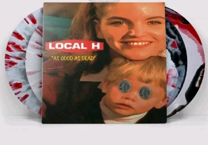 LOCAL H – As Good As Dead limited red, white & black vinyl 2xLP Sealed