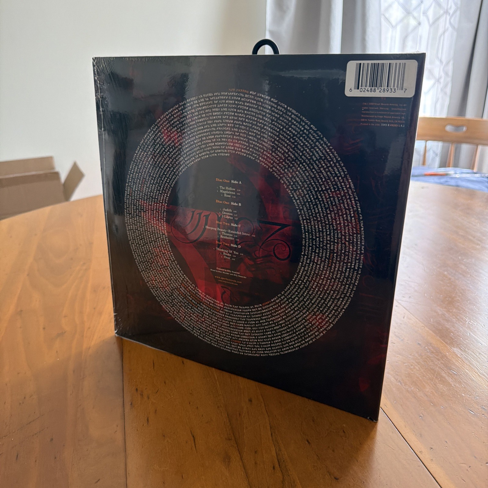 *RARE* A Perfect Circle Mer de Noms RSD Orange Black White Yellow Splatter 2LP