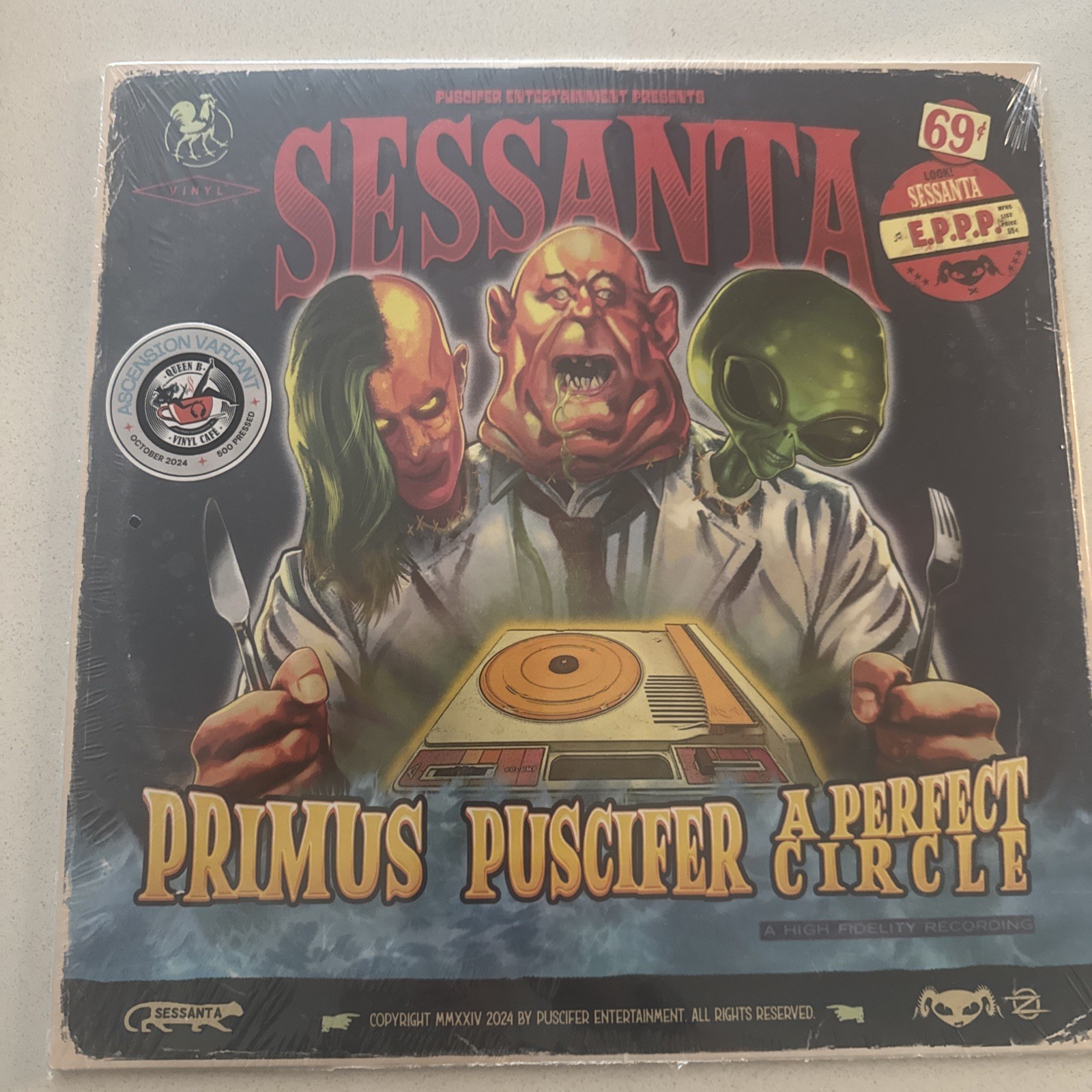 Puscifer Sessanta EPPP Vinyl A Perfect Circle – New Sealed Numbered