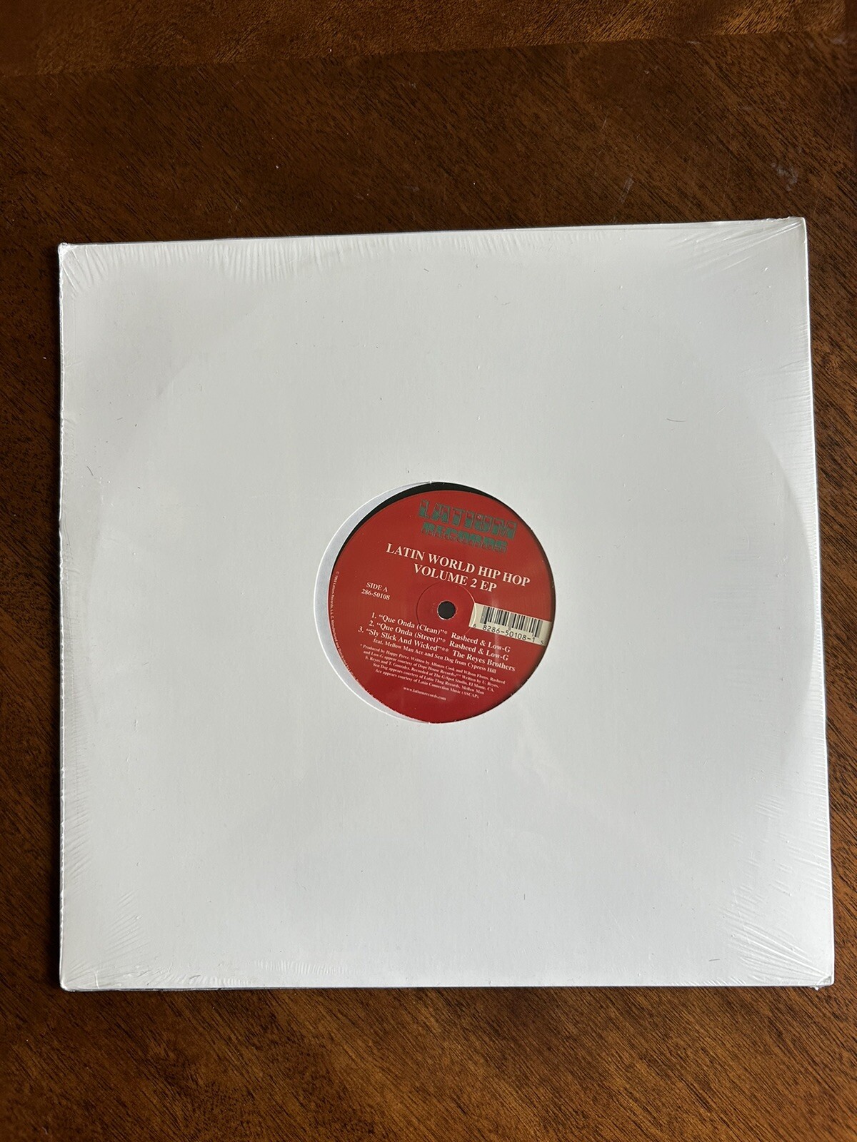VARIOUS ARTISTS – LATIN WORLD HIP-HOP VOL. 2 EP 1999 Latium Records Sealed (2)