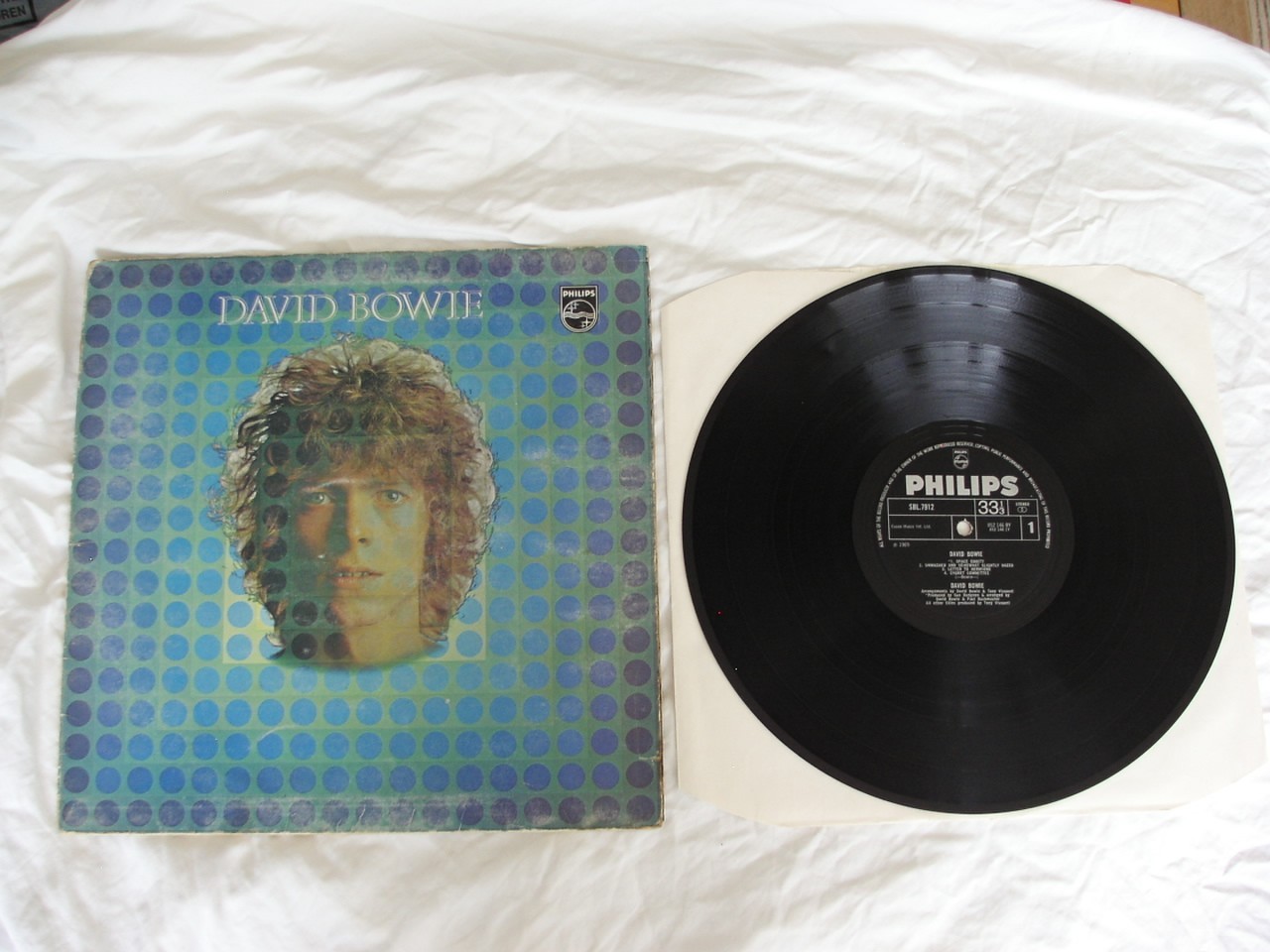 DAVID BOWIE SELF TITLED 1969 PHILIPS SBL 7912 1st UK PRESS – READ DESCRIPTION