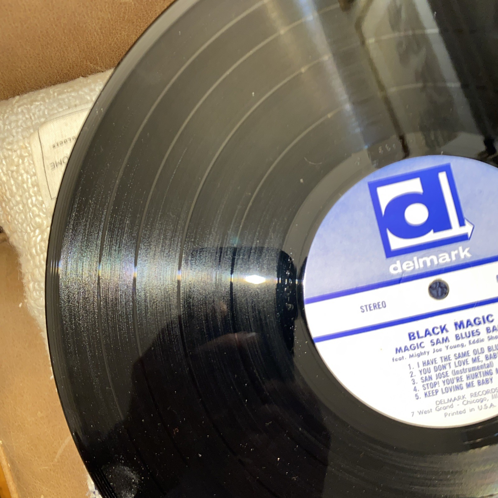 BLACK MAGIC DELMARK DS-620 MAGIC SAM BLUES BAND EX FIRST PRESS