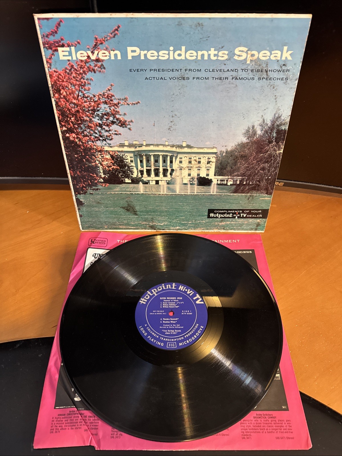 Various Artists Eleven Presidents Speak LP Vinyl Album Record Non-Music B7 EX
