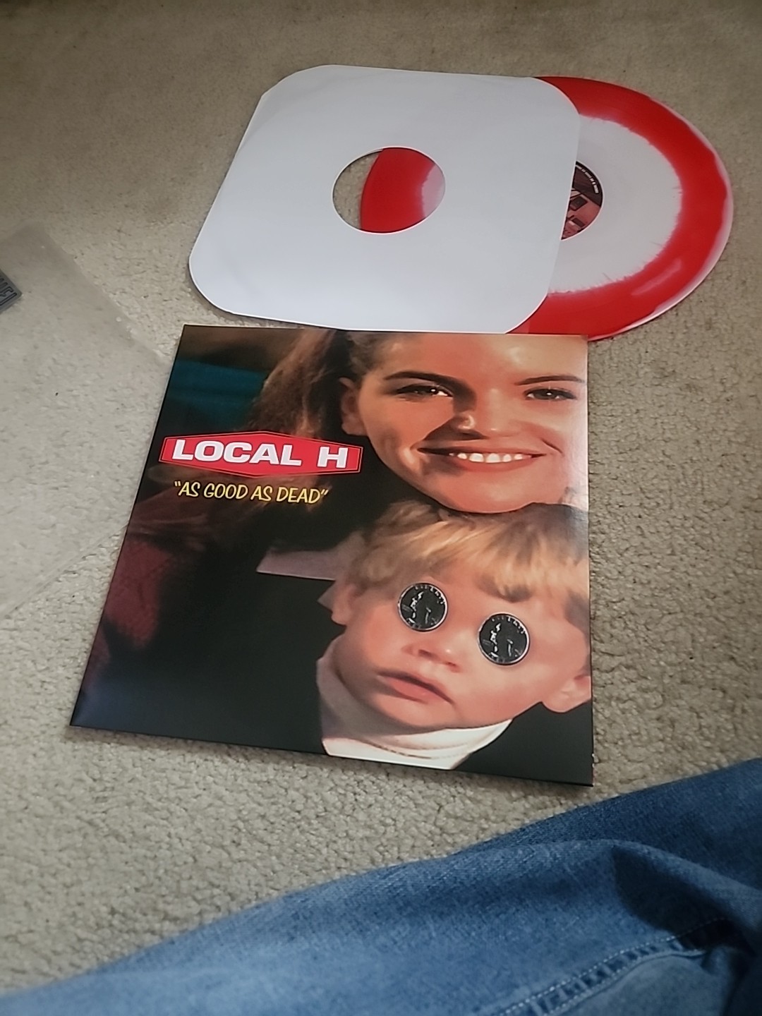 Local H – As Good As Dead 2xLP Red White Swirl Vinyl RSD 2016 LTD EDITION 500