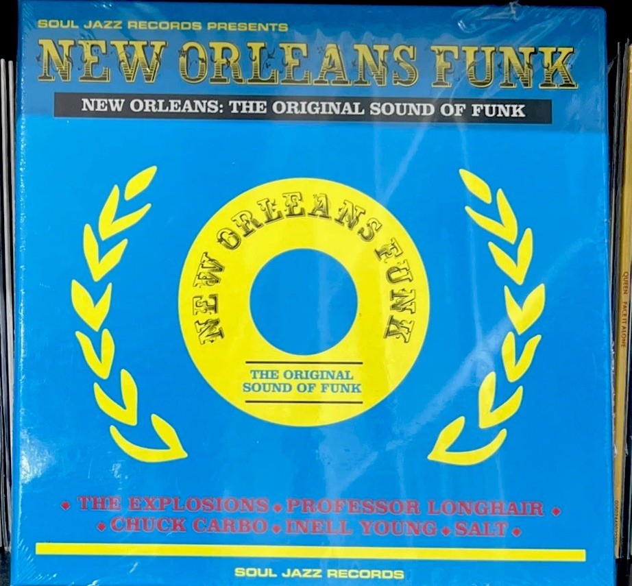 Soul Jazz Records presents New Orleans Funk 5 x 7″ vinyl singles Box set SEALED