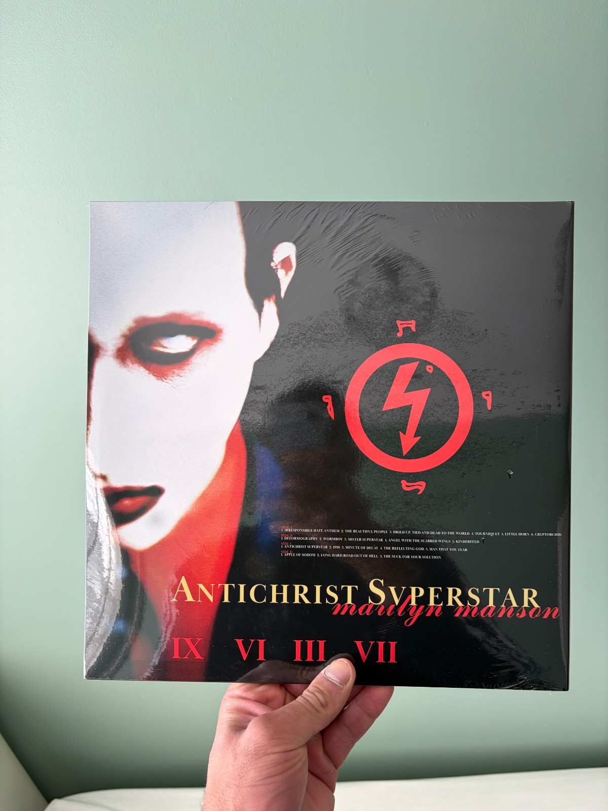 Marilyn Manson – Antichrist Superstar 2LP vinyl Rare import