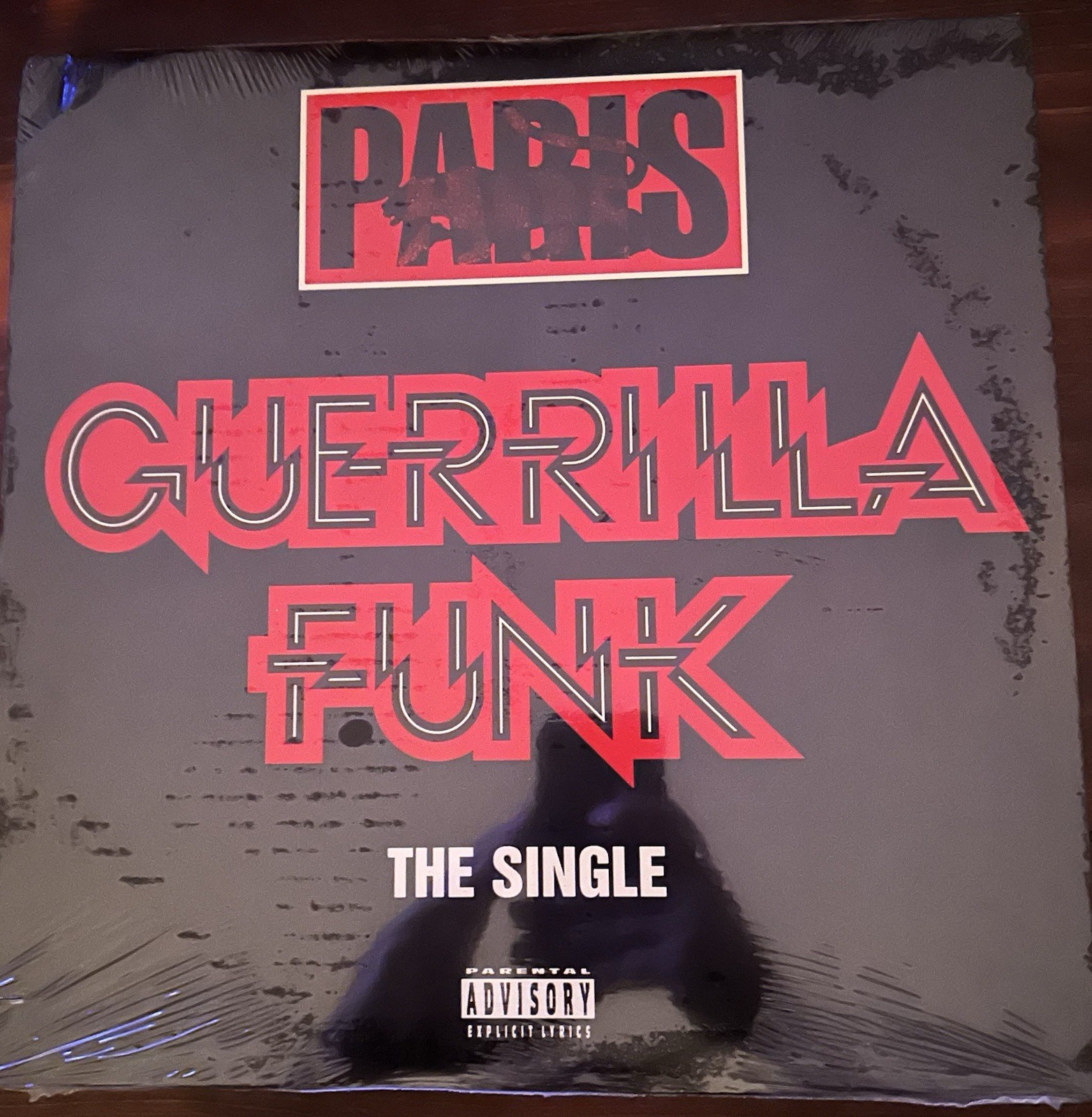 Paris Guerrilla Funk Priority P1L 53108 12″ Black Vinyl Single Record