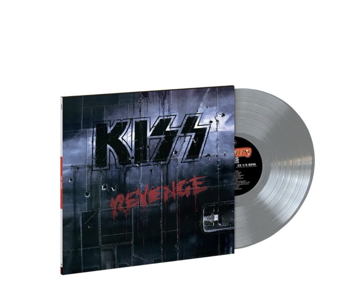 KISS REVENGE 30th ANNIVERSARY LP LIMITED EDITION SILVER COLOR VINYL ALBUM SEALED