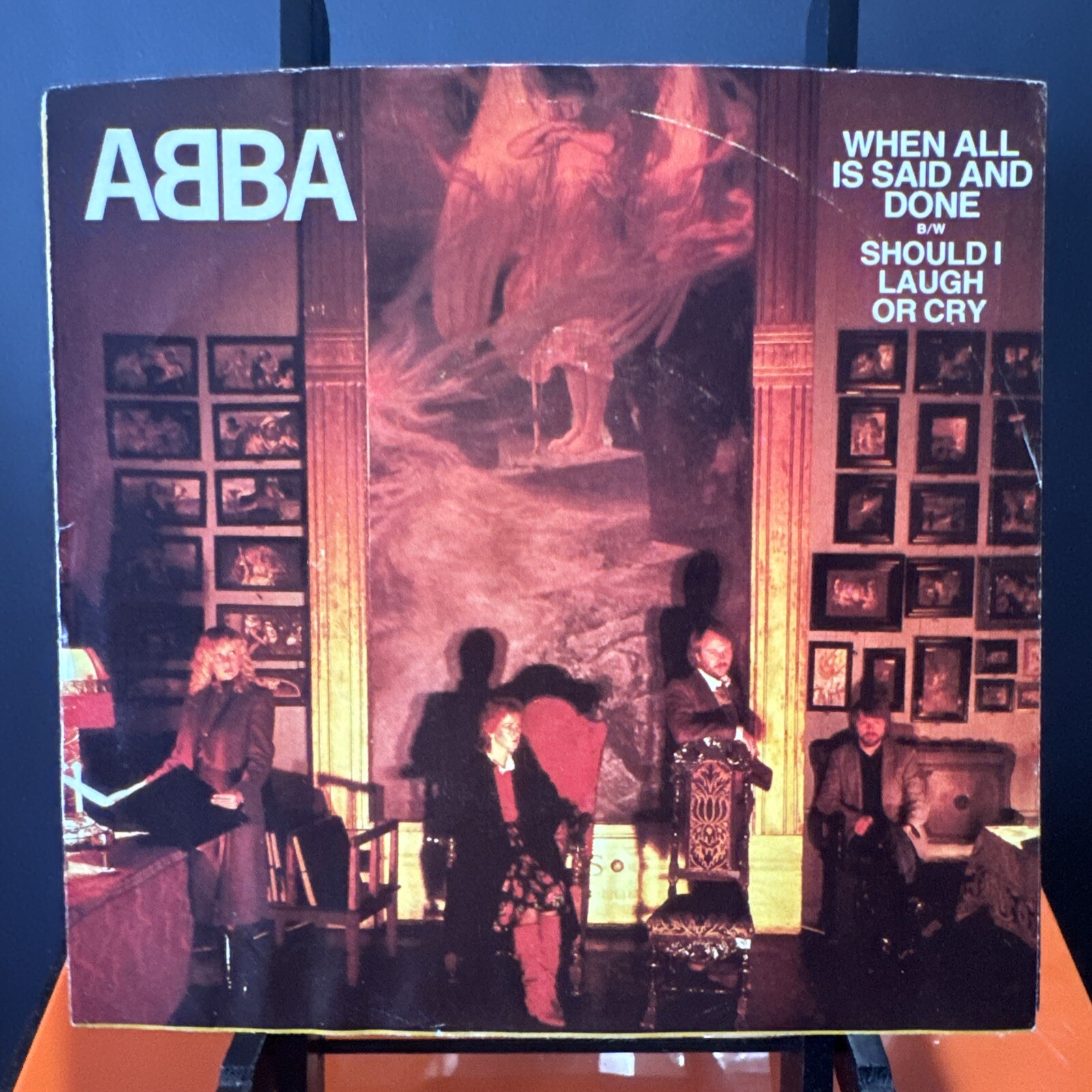 ABBA / When All Is Said And Done Picture Sleeve Only-no Record Atlantic PS