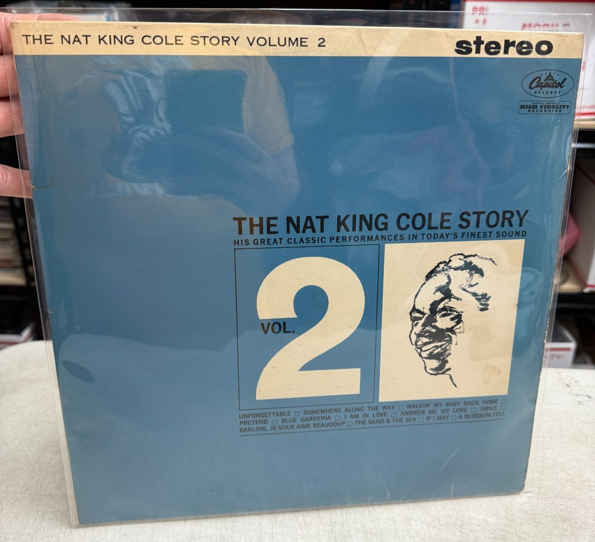 Nat King Cole Story Vol 2 Vinyl LP Stereo UK Pressing Capitol SW-2-1613 1961