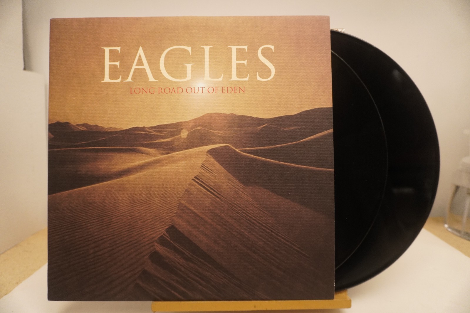 Eagles UK 2007 LP Long Road Out Of Eden on Asylum