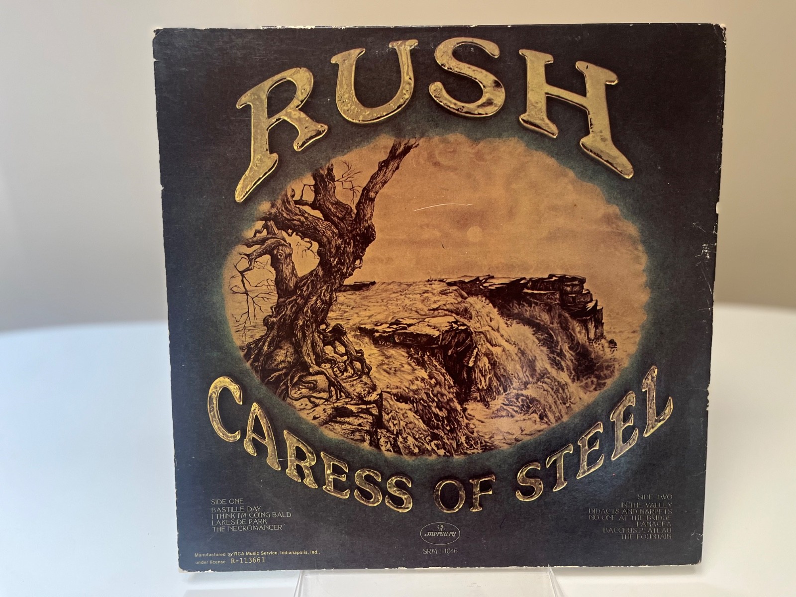 Rush Caress of Steel Vinyl LP 1981