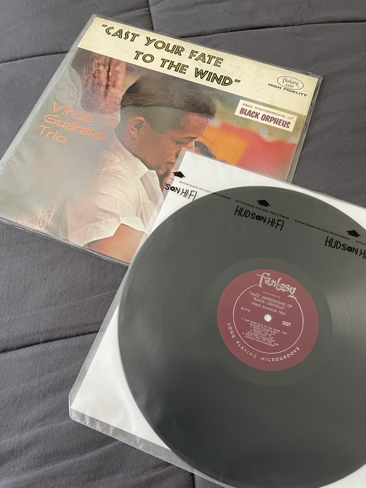 ✨Vince Guaraldi Trio✨Jazz Impressions of Black Orpheus – Fantasy 3337 LP VG+