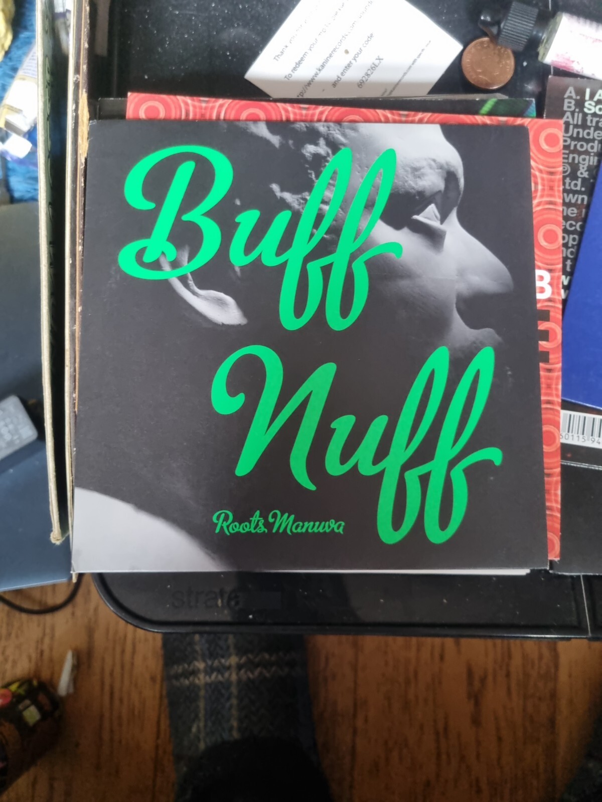 Roots Manuva – Buff Nuff/Instrumental 7″ Vinyl NM Big Dada BD121 UK