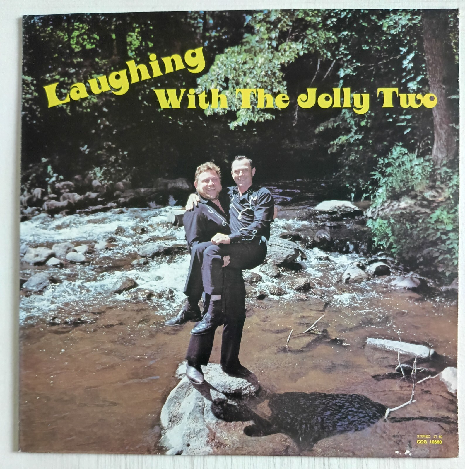 Laughing With The Jolly Two Polka Vinyl LP Record Album Ed Koch & Arlyn Bork