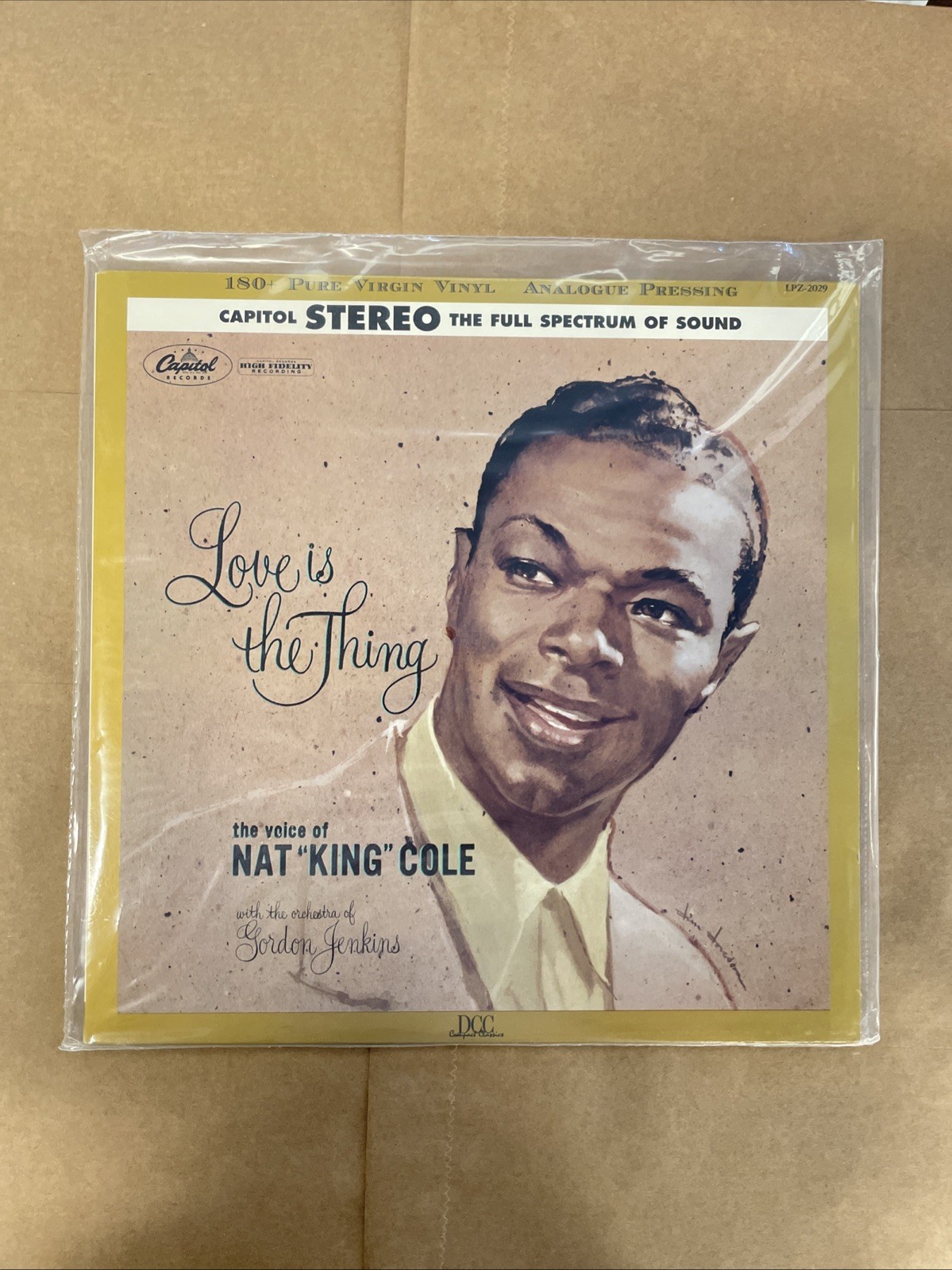 Love Is The Thing Nat King Cole DCC 1996 Vinyl Record