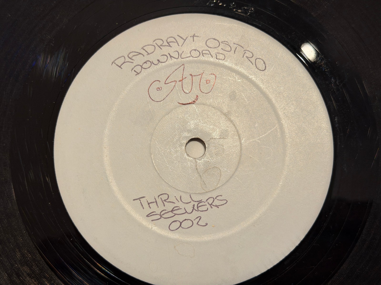 DJ Ostro + DJ Radray Vinyl – Download / Void TSR 002 Hard Trance White Label