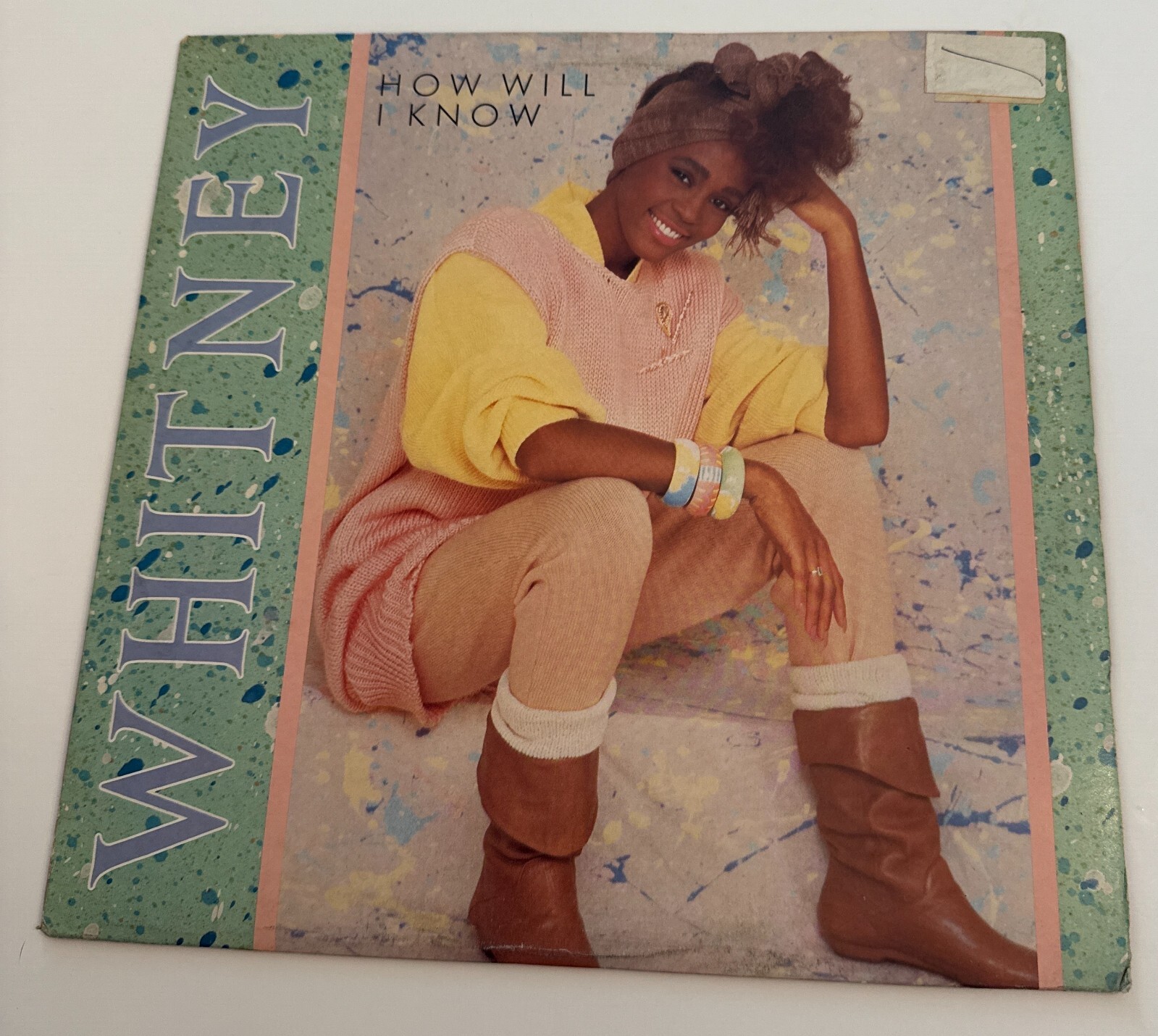 Whitney Houston How Will I Know 12″ Single VG+ 1985 Dance Remix Pop Vinyl