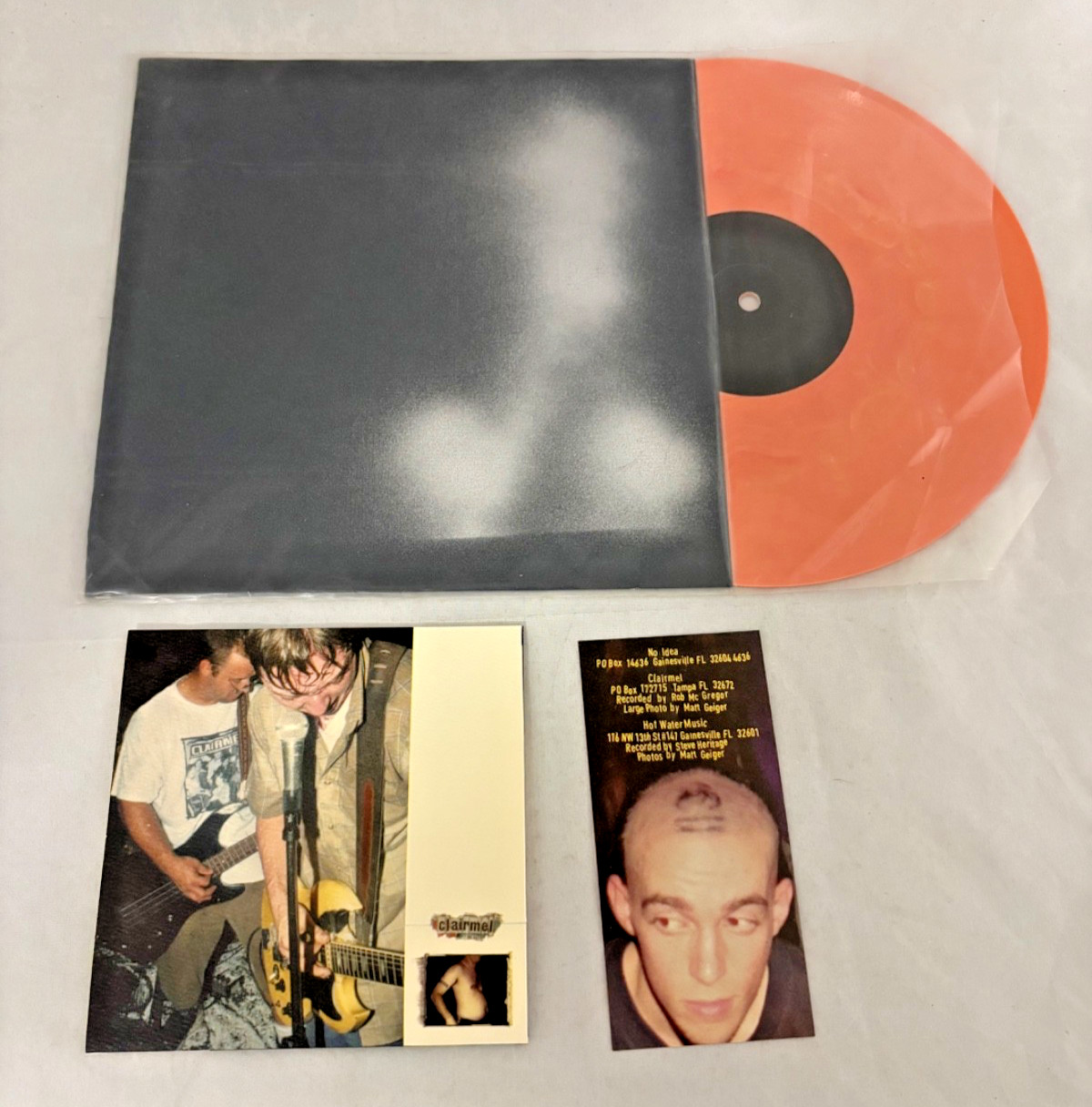 Hot Water Music – Clairmel – EP – Peach VINYL – 8.5 inch – NM