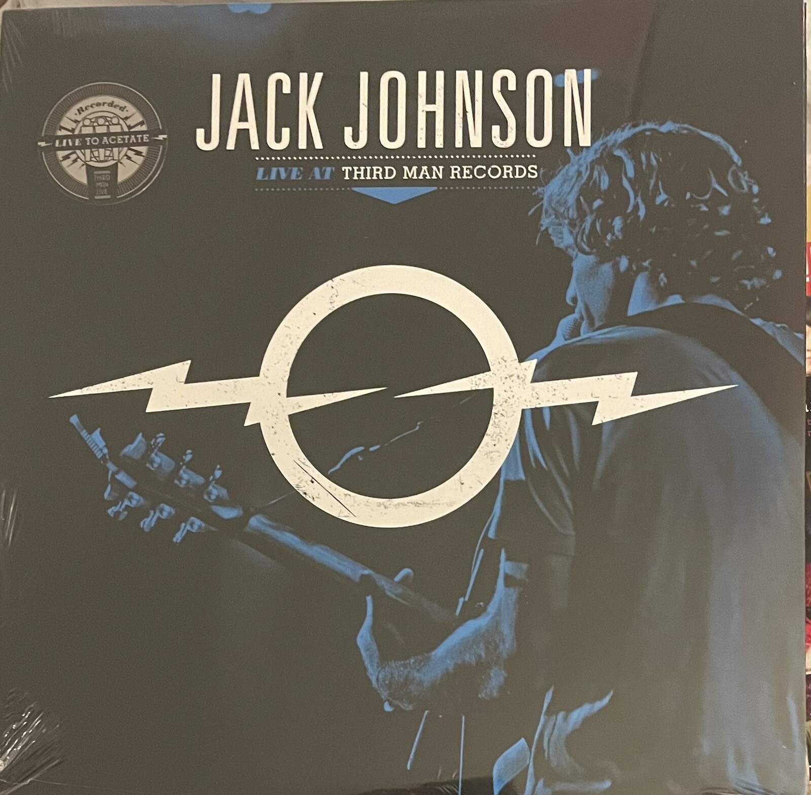 JACK JOHNSON ‘Live Third Man LP Sprout House Band Curious George G.Love K?kua