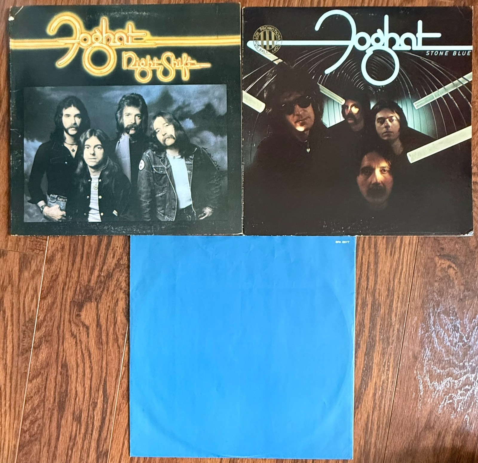 Lot of 5 Foghat Vinyl LPs Fool for the City Night Shift Stone Free Tight Shoes