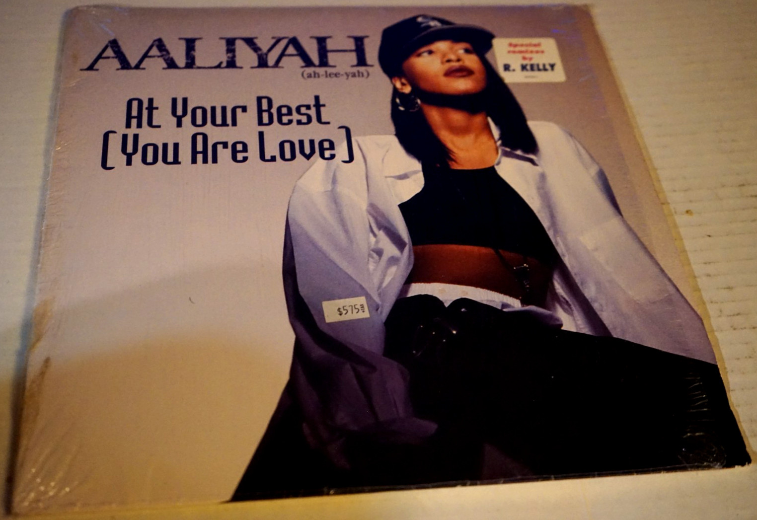 Aaliyah At Your Best (You Are Love) 12” Single R Kelly Remixes Jive Vinyl 1994