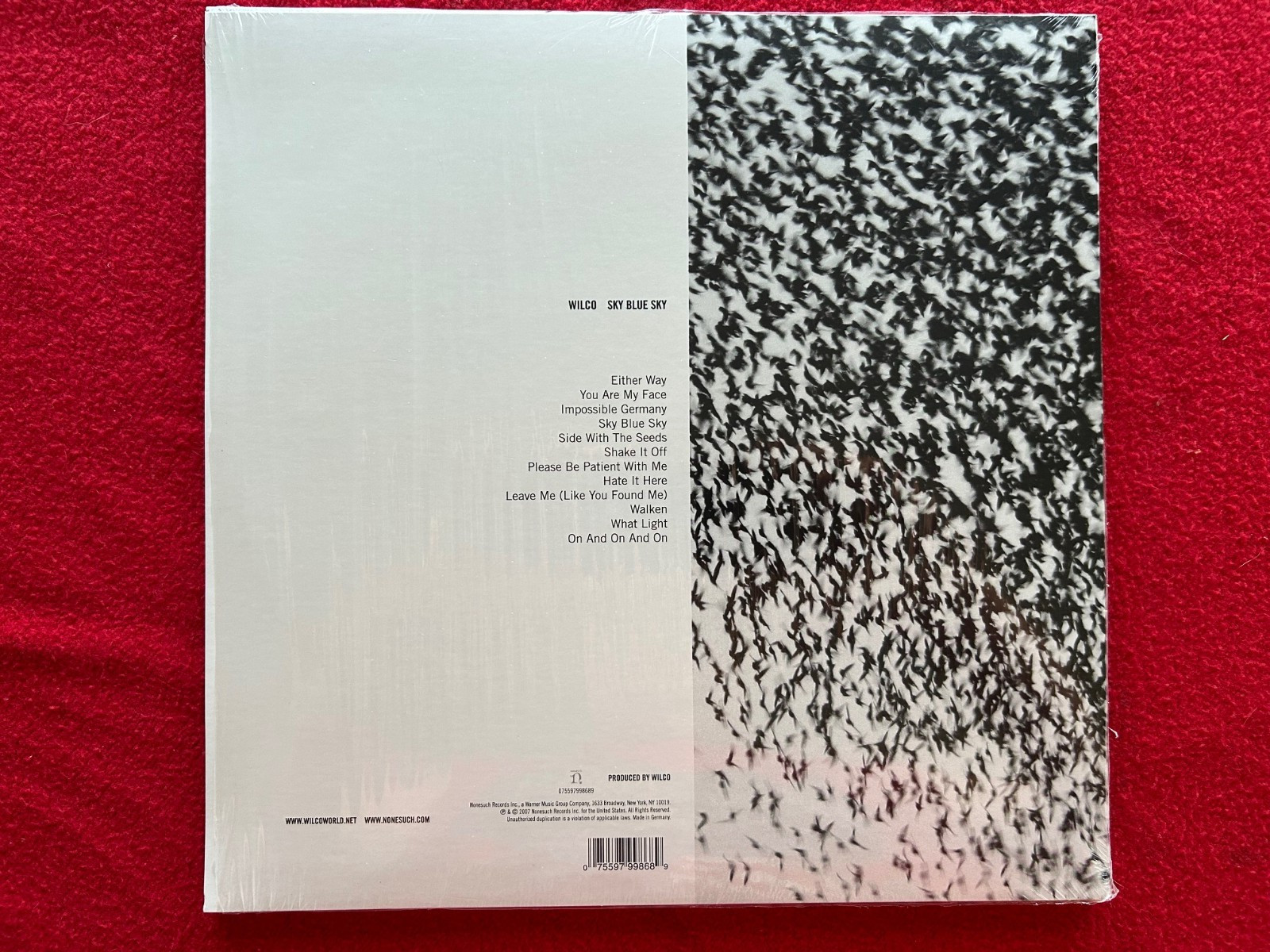 WILCO “SKY BLUE SKY” LPX2 2020 LIMITED HALF SPEED MASTER MADE GERMANY M-