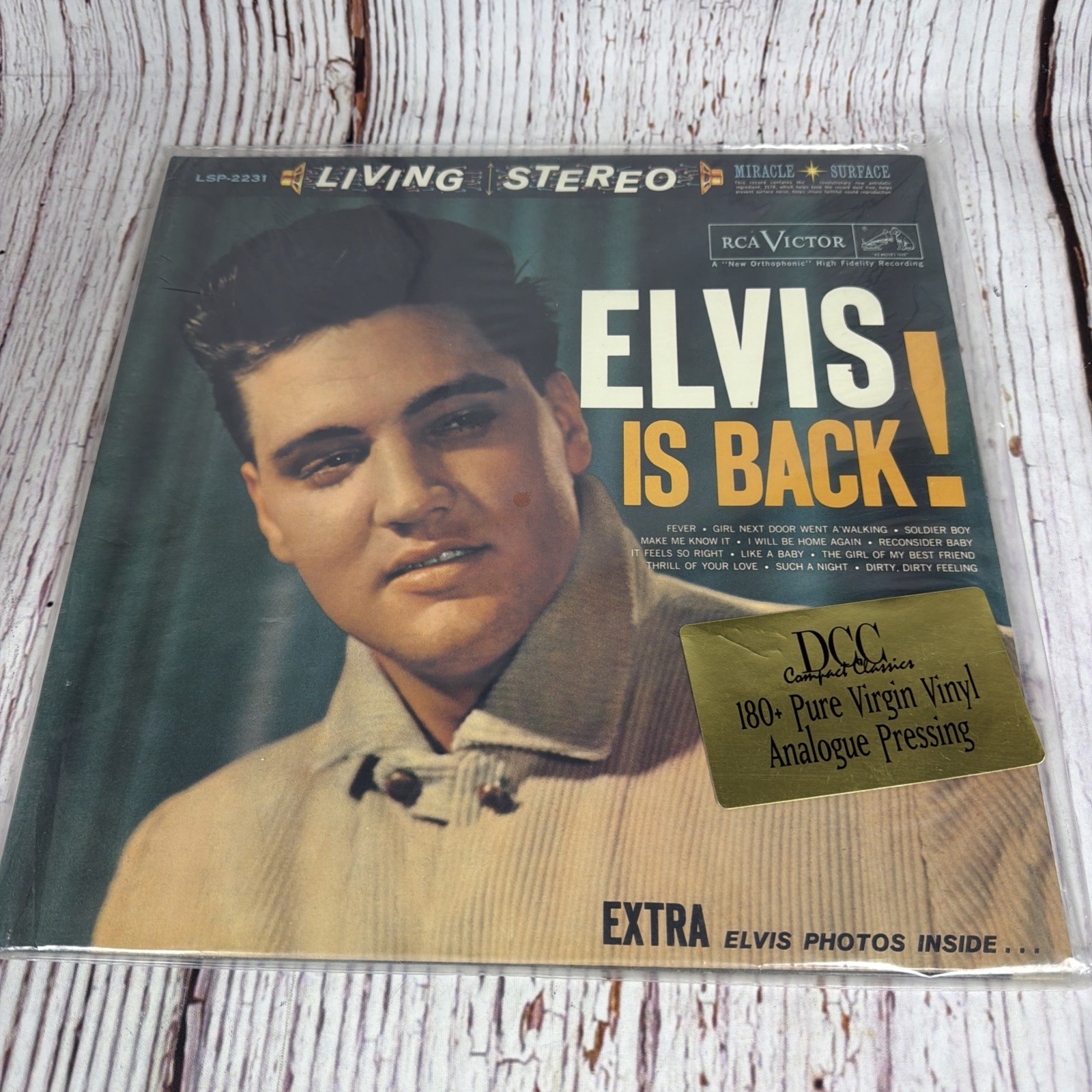 DCC Compact Classics – Elvis – Elvis is Back! (1997) 180g, Sealed, Rare #1454