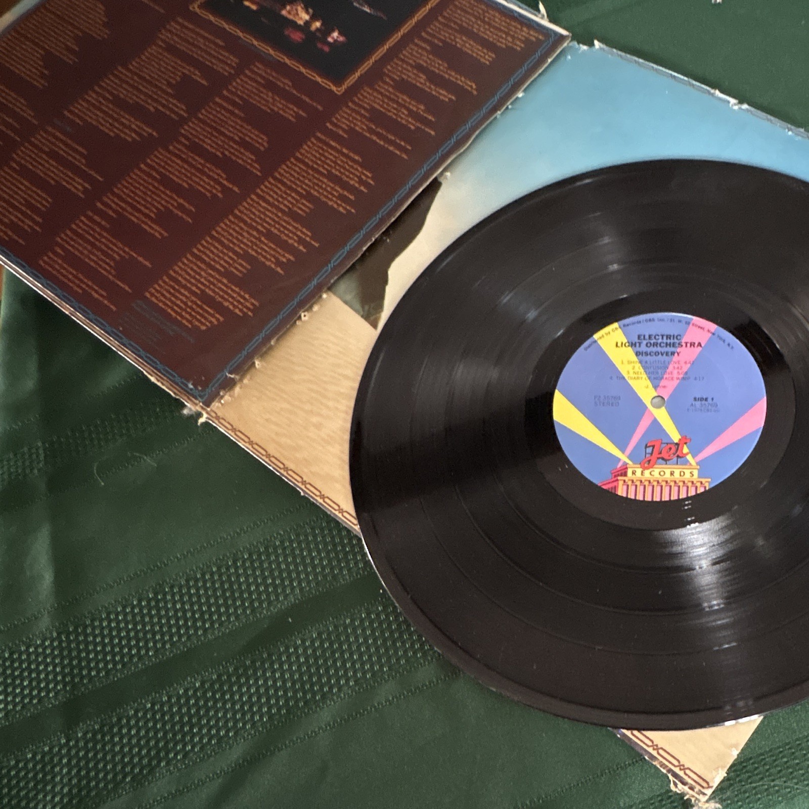 Electric Light Orchestra Discovery Vinyl Jet Records 1979 Jeff Lynne