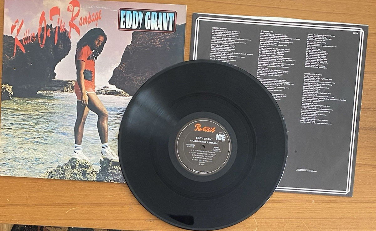 Reggae 4 Vinyl LPs: Ziggy Marley, Third World, Jimmy Cliff, Eddy Grant