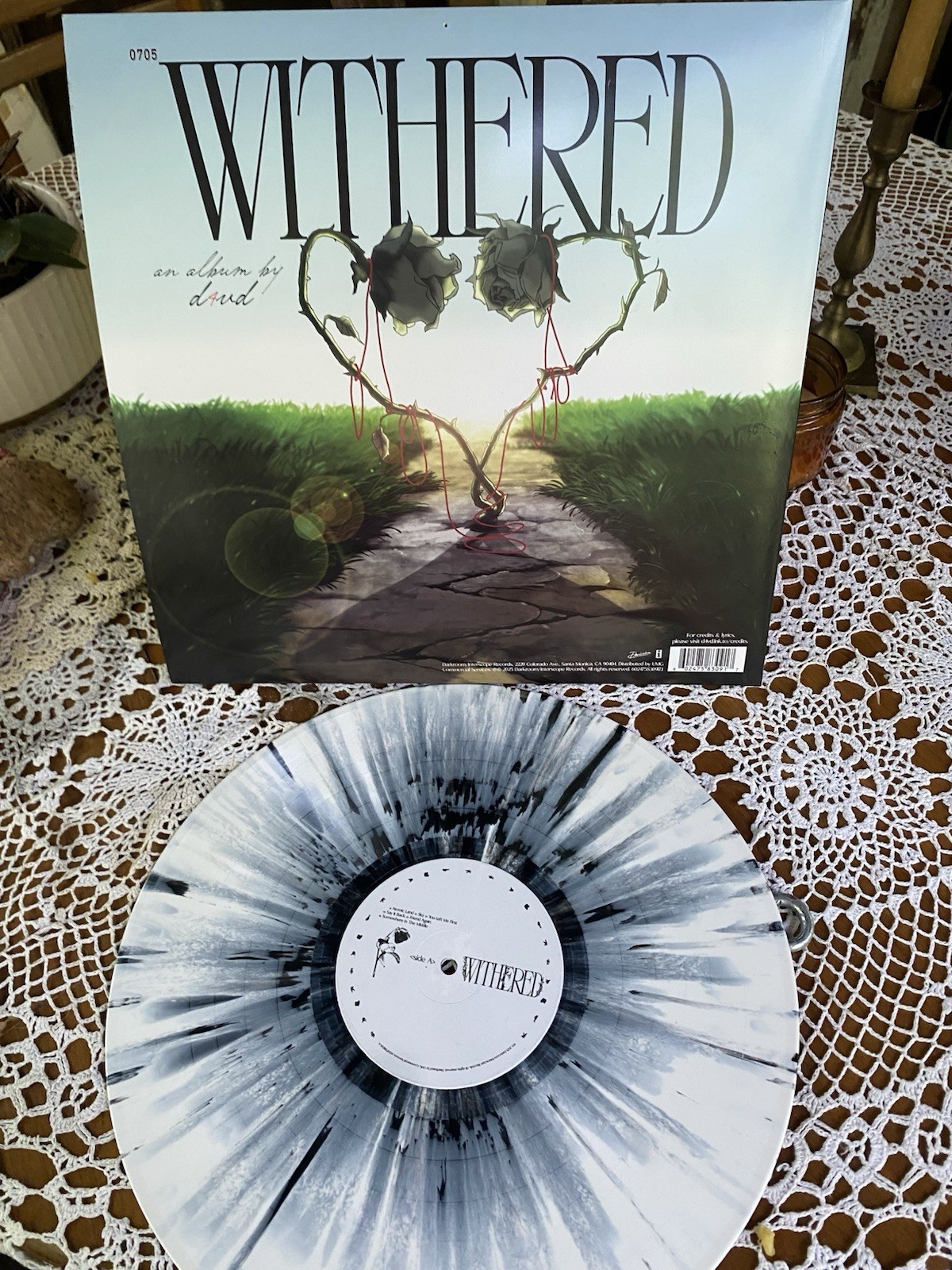 D4VD Withered Special Anime Edition Vinyl LP Record Not Signed