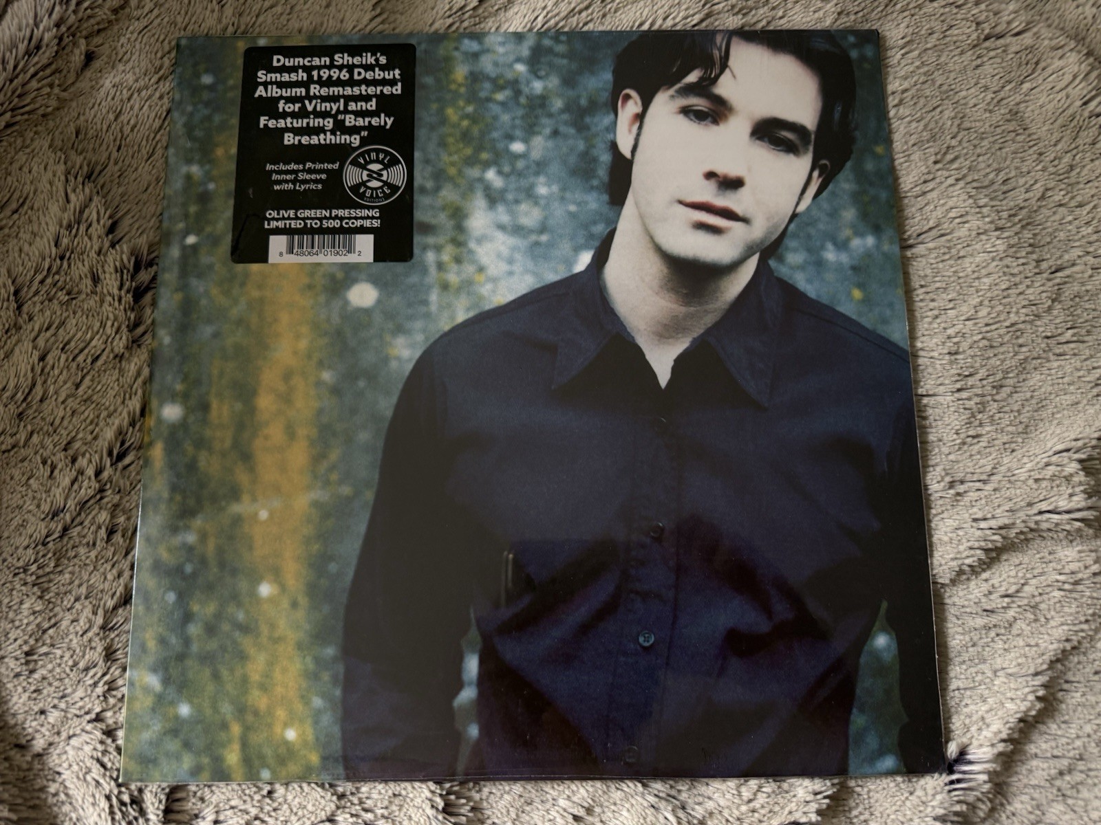 DUNCAN SHEIK Self-Titled Olive Green Vinyl SEALED 2025 US Barely Breathing New