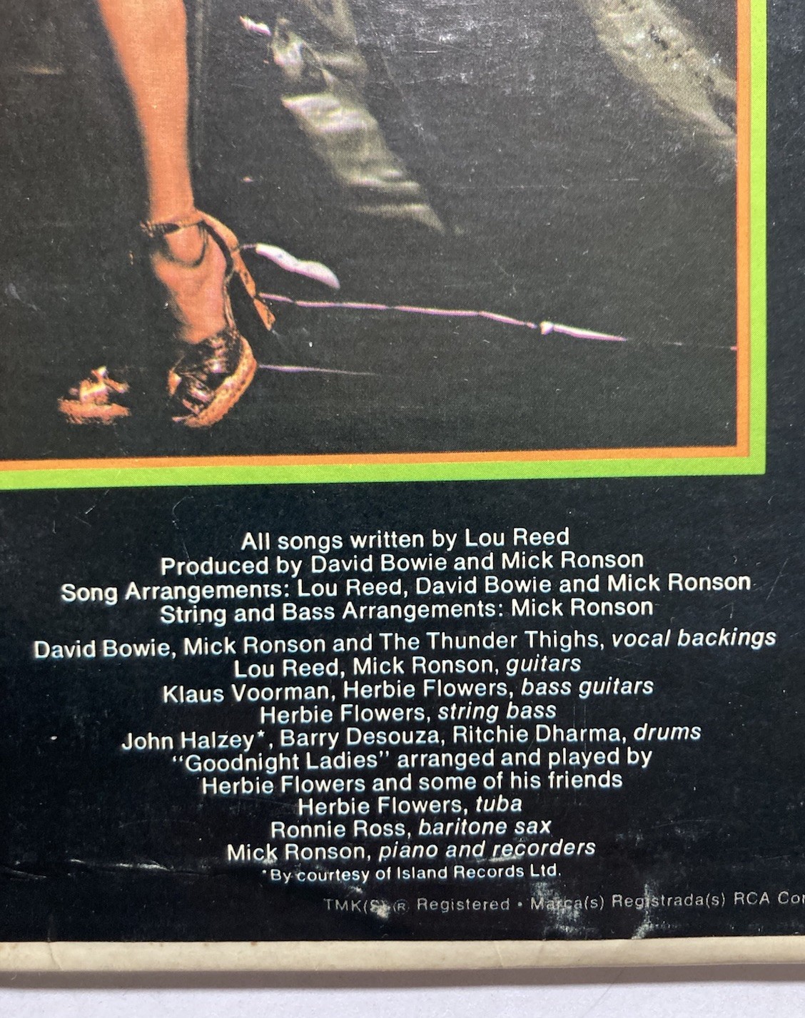 LOU REED “Transformer” 1972 Vinyl LP RCA ‎AYL1-3806 (Best Buy 1980 Reissue)