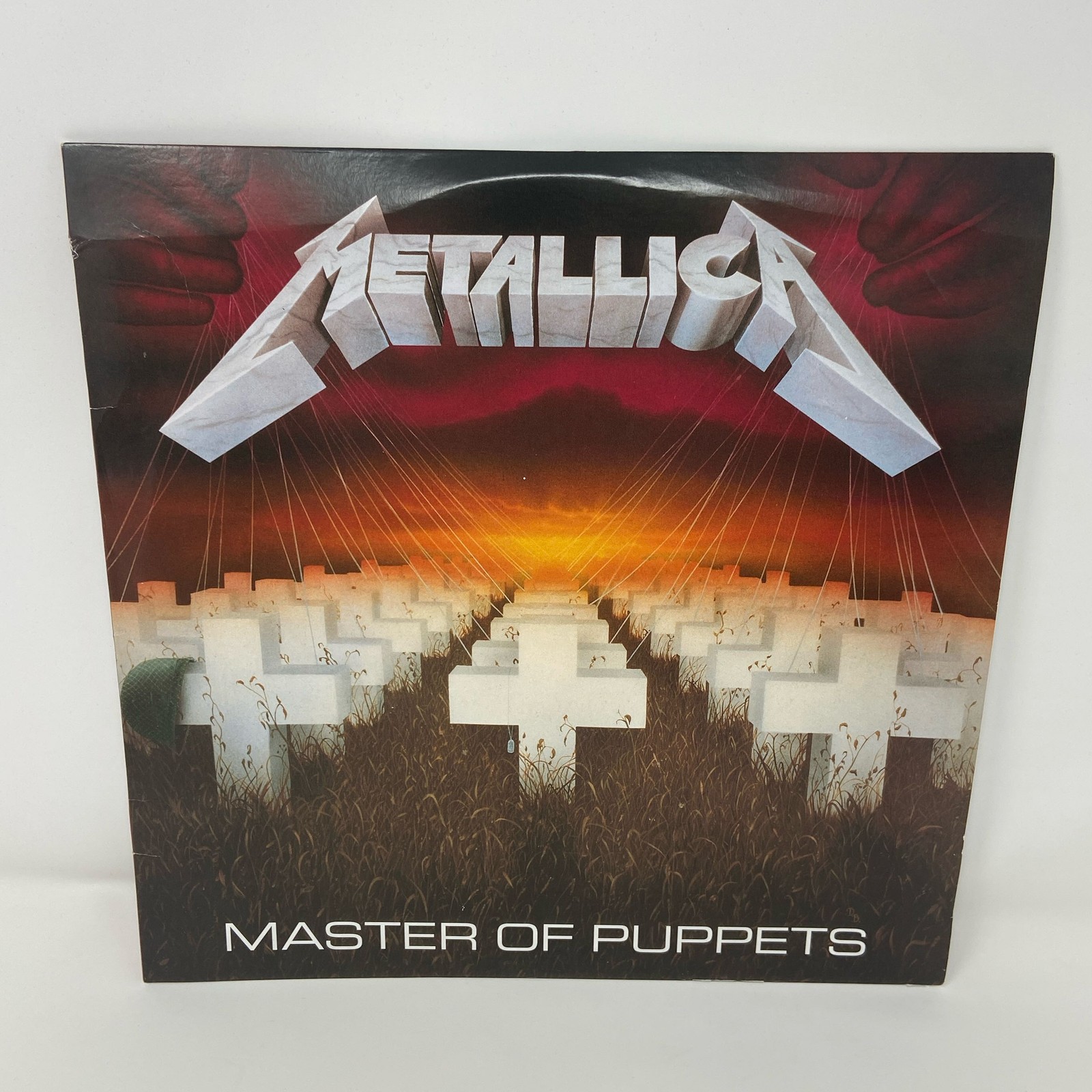 Metallica Master of Puppets 12″ LP Black Vinyl – Blackened