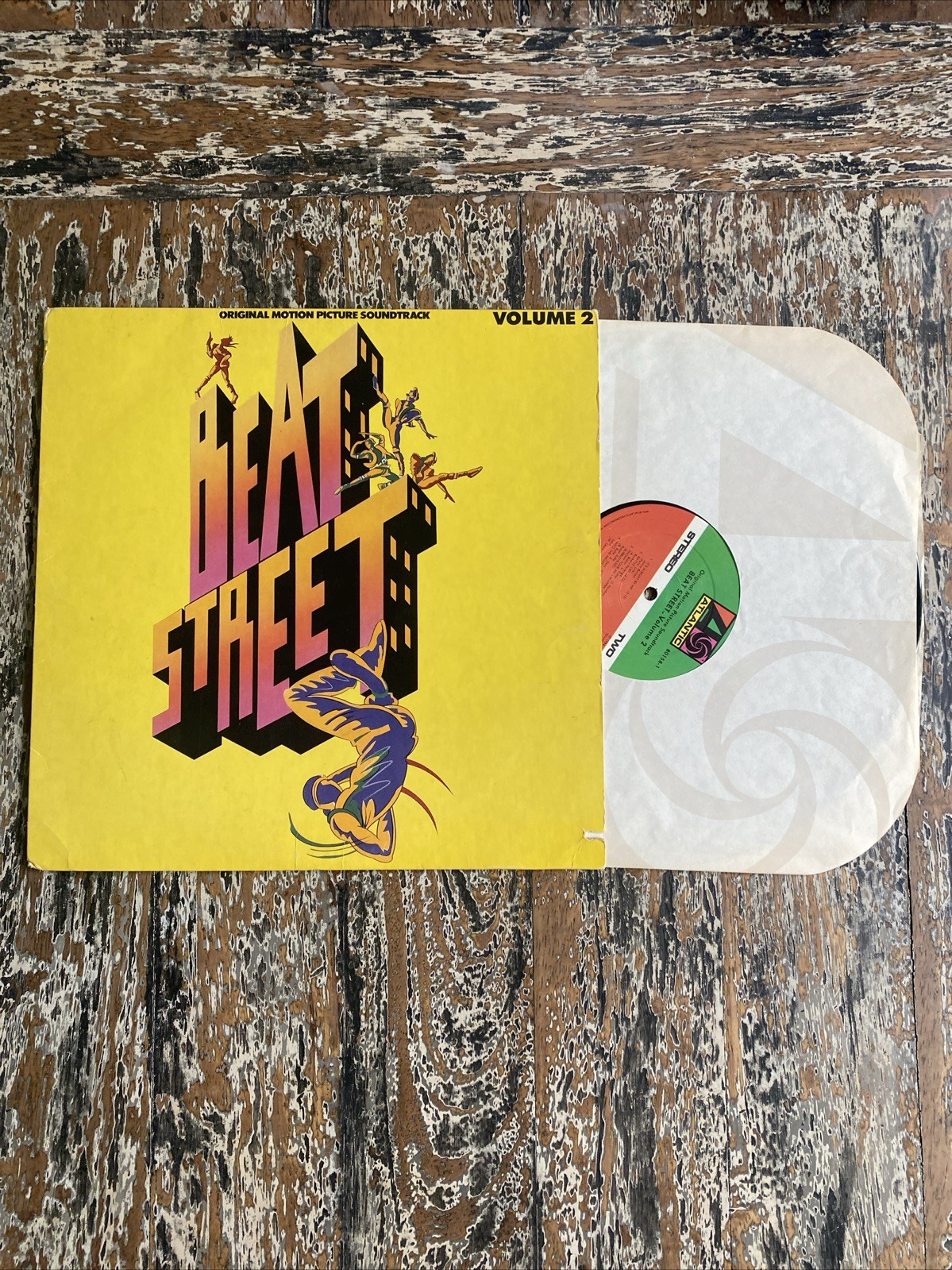 Beat Street Vol 2 Soundtrack LP Record 1984 Atlantic R&B Hip Hop 33 RPM