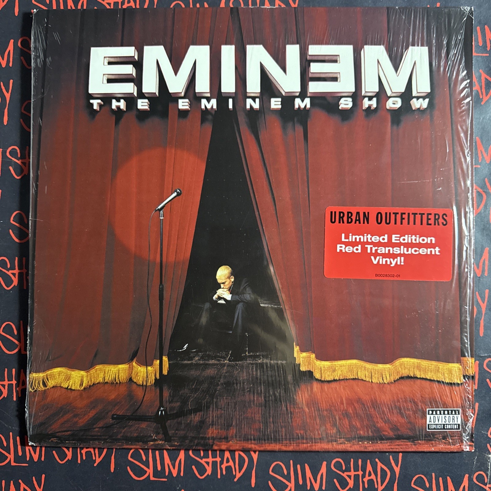 Eminem – The Eminem Show 2xLP Limited Urban Outfitters Translucent Red Vinyl NEW
