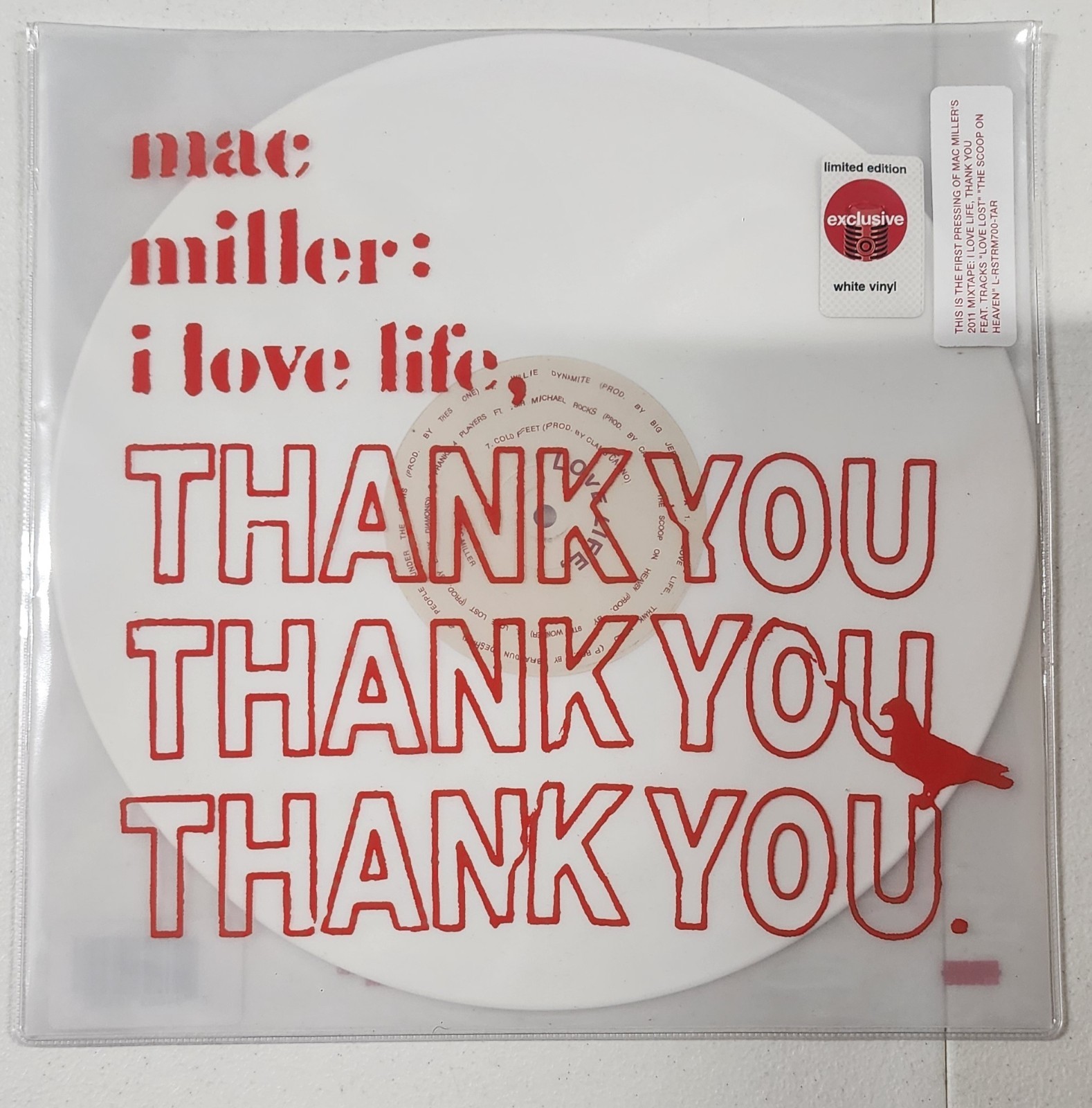 Mac Miller – I Love Life Thank You (Target Exclusive White Color Vinyl) New