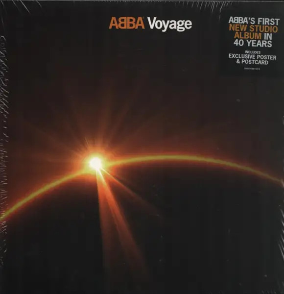 ABBA Voyage Poster And Postcard Included NEAR MINT Universal Vinyl LP