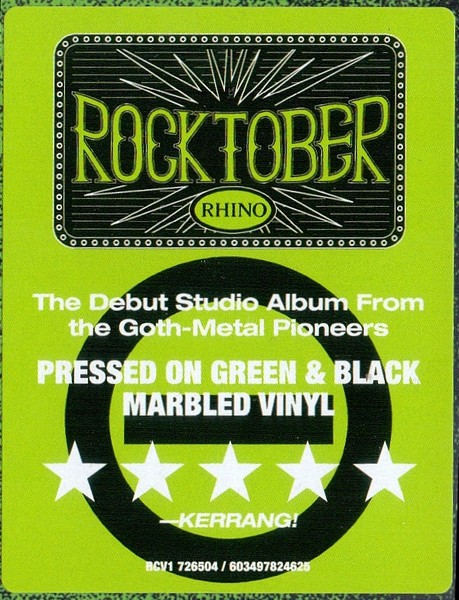 Type O Negative – Slow, Deep And Hard [Green&Black marble LP] (2vinyl)