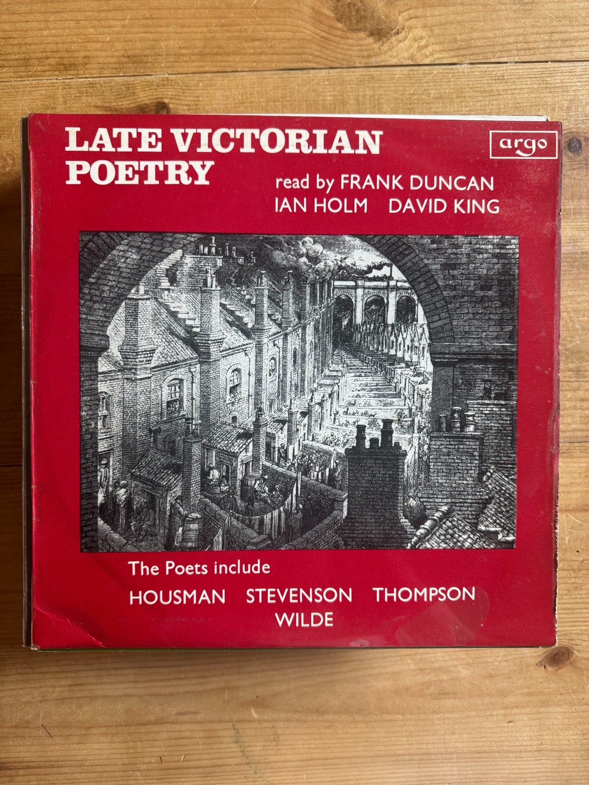 Various – Late Victorian Poetry – 1970 UK spoken word Vinyl Record LP